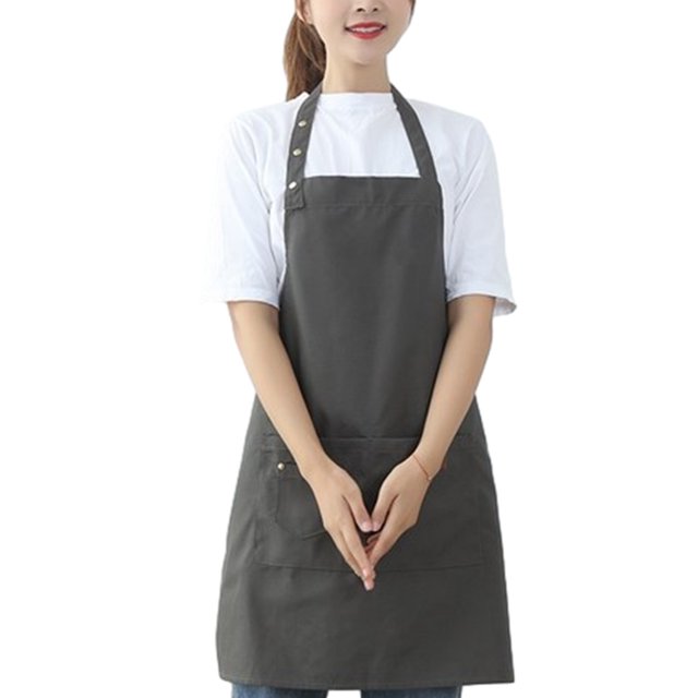 Injueey Delantal de cocina impermeable conveniente cubierta protectora accesorio adultos delantales ropa de trabajo para restaurante cafetería Herramientas y accesorios para hornear