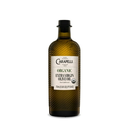 Carapelli Organic Extra Virgin Olive Oil, First Cold-Pressed, 25.36 fl oz