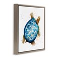 thumbnail image 3 of Stupell Industries Contemporary Modern Speckled Turtle Brown Floating Frame Canvas Art, 25 x 25, by Patricia Pinto, 3 of 8