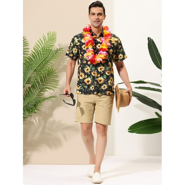 Camisa de girasoles para hombre hotsell
