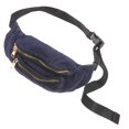 thumbnail image 2 of Riñonera vaquera ligera, portátil, tipo bandolera, para el hombro, para mujer (azul oscuro), 2 of 7
