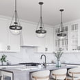 thumbnail image 7 of Millennium Lighting  Clarra 1 Light Pendant Fixture 23.5 Inch - Matte Black, 7 of 7