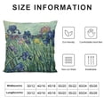 thumbnail image 5 of BANET Van Gogh Flower Throw Pillow Cover Case for Couch Sofa Bed Home Decor 20x20in, 5 of 5