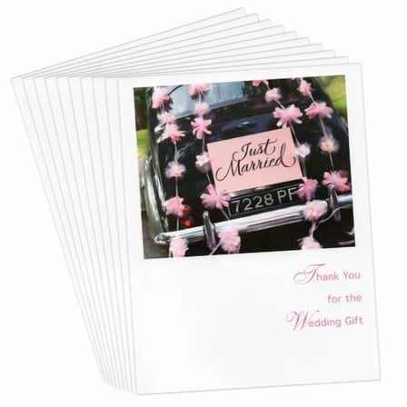 Set Of 20 Thank You For Wedding Gift Notecards   Envelopes By American Greetings
