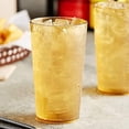 thumbnail image 2 of TrueCraftware-Set of 12 Pebbled Tumbler/Drinking Cups 12-Ounce Amber Color- Reusable Premium Water Iced Tea Glasses Stackable Dishwasher Safe Break-Resistant for Home and Restaurants, 2 of 6