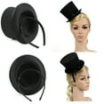 thumbnail image 2 of Trendsetting Flat Brimmed Hat Headband for the Modern Wear Elegant Hair Hoop Hat for Stage Shows Accessories, 2 of 10