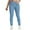 Light Blue, variant on Women's High Waist Skinny Jeans - Moderate Stretch Denim Pants, Khaki Size XXL