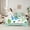 White Green Blue, variant on jejeloiu Kawaii Dinosaur 7-Piece Twin Bedding Sets,Hawaii Coconut Tree Bedding Comforter Set For Dino Boys Reversible