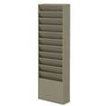 thumbnail image 2 of Literature Rack 11 Compartments, 13-1/8"W x 4"D Black 405-08, 2 of 4