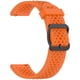 thumbnail image 2 of Pulsera de reloj de silicona líquida transpirable de 20 mm ergonómica con orificios de ventilación, 2 of 5