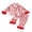 Multi-Color, variant on Cjfdfy Toddler Baby Girl Christmas Pajama Set Clothes Candy Cane Gingerbread Man Print Furry Trim Long Sleeve Tops Pants Infant Cute Santa Claus Button Sleepwear Fall Winter Outfit