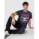 thumbnail image 2 of Camiseta Nintendo Leveling Up para Hombre Azul Marino Talla L, 2 of 6