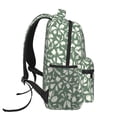 thumbnail image 3 of Pofeuu Flowers With Leaves Print Backpack for Men and Women - Basic Bookbag Casual Daypack Backpacks for College Work Travel-One Size, 3 of 5