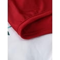 thumbnail image 6 of Frontwalk Ladies Long Dress Short Sleeve Maxi Dresses Crew Neck Summer Beach Sundress Holiday Casual Floral Print Red L, 6 of 7