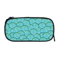 thumbnail image 3 of Goofa Beautiful Seashells Pattern Big Capacity Pencil Pen Case Office College Large Storage High Capacity Bag Pouch Holder Box Organizer, 3 of 9