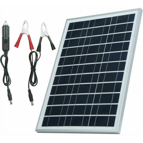 Mono-Crystalline Solar Panel, Portable Solar Panel Kit For Versatile Applications, Clean Energy Solar Charging Without Bills, High Conversion Rate, 20VDC No Load Voltage,
