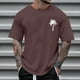 thumbnail image 1 of Tops para hombre, blusas y camisas de cuello redondo y manga corta para hombre, blusas casuales de cuello redondo con estampado de moda para hombre, blusas de cuello redondo y manga corta para hombre., 1 of 4