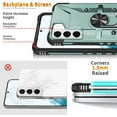 thumbnail image 6 of Case for Samsung Galaxy S22 Plus Case Galaxy S22+ Case Military Grade Drop Case with Kickstand Ring Magnetic Holder Shockproof Protective for Galaxy S22 Plus S22+ Phone Case (Blue), 6 of 10