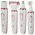 thumbnail image 1 of QJUHUNG 4-In-1 Electric Lady Shaver - Painless Cordless Body Hair Removal Epilator  Nose Hair Eyebrow Trimmer  Armpit Leg Hair Shaving Razor for Smooth Skin, 1 of 7
