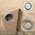 thumbnail image 2 of Velvet Curtains 84 inches Long Soft Velvet Curtains Grommet Velvet Thermal Insulated Curtains Window Treatment for Bedroom Light Filtering Velvet Curtains Set of 2 Panels, 2 of 7