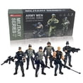 thumbnail image 1 of Soldados de juguete MQSTARSRISE para hombres del ejército con arma para niños mayores de 3 años, 1 of 1