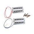 thumbnail image 3 of Pick-up de guitarra gemela de bobina H STYLE H SLYLE CELL Y PRIECHA PRINCIPILES FÁCIL de instalar Pick-Ups para guitarras eléctricas Músicos, 3 of 8