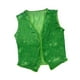thumbnail image 5 of Vest de lentejuelas del chaleco de St Patricks para la fiesta temática de actuación en de año nuevo, 5 of 9