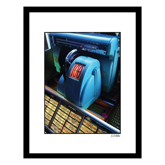 JUKEBOX Framed Printed Photograph