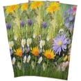 thumbnail image 2 of Coolnut 6 Pack Wild Flowers Kitchen Towels Highly Absorbent, Super Soft Dishcloths 18 x 28 Inches Reusable Quick Drying Tea Towels Set for Home,Kitchen Decor Wash cloth, 2 of 7