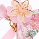 thumbnail image 2 of KAKOWELY 2 pinzas para el pelo con borlas de abanico y cinta de flores, bonitas y decorativas., 2 of 5
