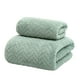 thumbnail image 2 of Toalla de baño, juego de toallas de terciopelo hilado, toalla de baño suave y muy absorbente, adecuada para baño, spa, gimnasio, pieza de algodón, 2 of 5