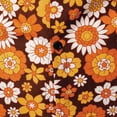 thumbnail image 5 of CONZONE Mens 70S Disco Buttons Down Shirts Long Sleeve Hippie Shirts for Men Trendy Floral Graphic Lapel Soft Lightweight Tops, 5 of 8
