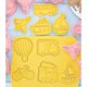 thumbnail image 5 of Molde cortador de galletas para hornear de transporte, para hornear pasteles y galletas Fondant, 5 of 5