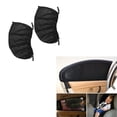 thumbnail image 3 of 2 Pack Rear Car Window Mosquito Mesh Bug Screen Net Cover For Most Vehicles - Breathable Mesh Netting Insect Protection Easy Install With Adhesive Tape No Tools Needed Secure, 3 of 6