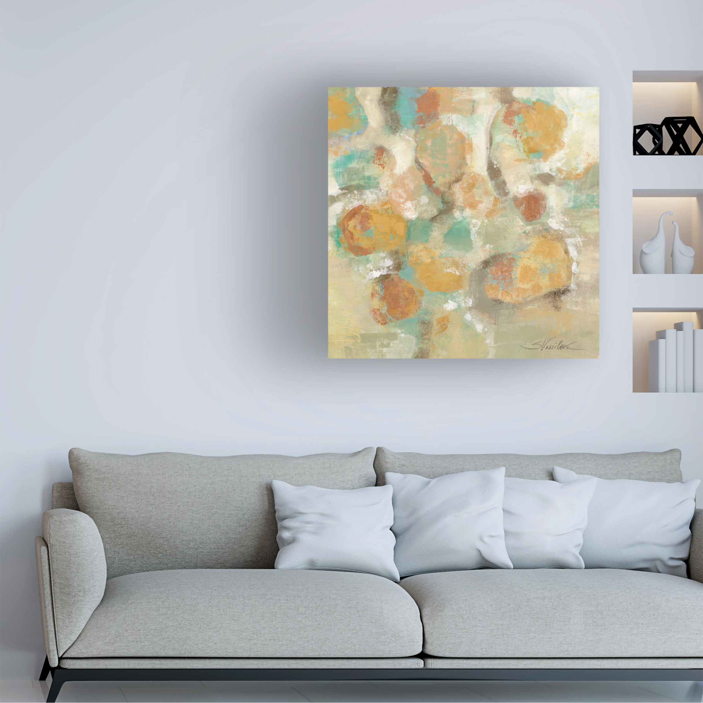 Trademark Fine Art 'Sunshine Reflections' Canvas Art by Silvia Vassileva