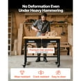 thumbnail image 4 of VEVOR 48" Workbench on Wheels Wood Top Work Table with Drawer Organizer 1500 lbs, 4 of 9
