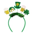 thumbnail image 4 of Gyujnb St. Patrick's Day Headband - Happy St. Patrick's Day Leprechaun Hat Design Irish Festival Party Accessory,One Size, 4 of 4