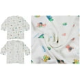 thumbnail image 4 of ToBeInStyle Baby's 4-Pack Long Sleeve Ultra-Soft Cotton Kimono Wrap Tee Shirt Top - Print - 3-6 Months, 4 of 7
