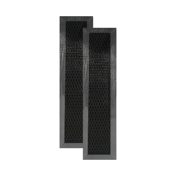 Air Filter Factory Charcoal Carbon Filter Set, 2-Pack, Compatible with GE Microwave