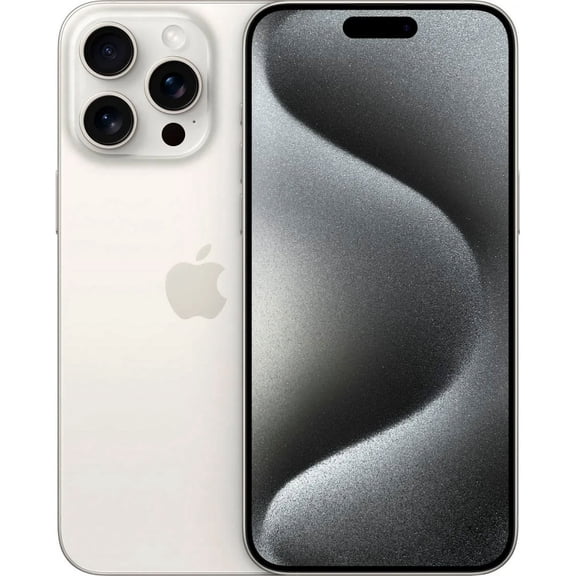 Pre-Owned Apple iPhone 15 Pro Max - Carrier Unlocked - 512GB White Titanium