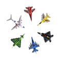 thumbnail image 3 of SUTENGDA 6 Pieces Alloy Metal Aircraft Models Alloy Models Aircraft for Bedroom Shelf, 3 of 9