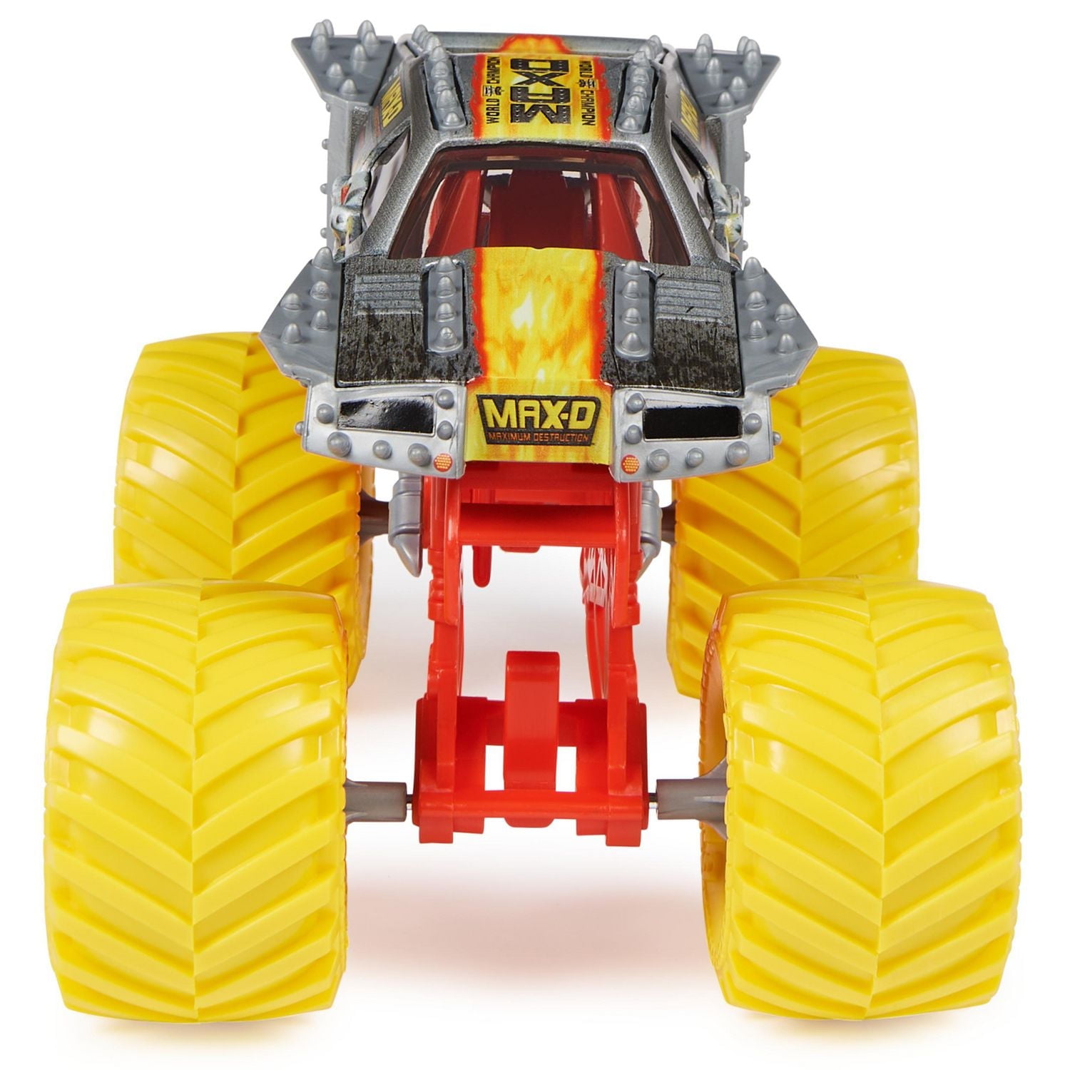 Monster Jam, Official Max-D Monster Truck, Collector Die-Cast Vehicle, 1:24 Scale, Kids Toys for Boys and Girls Ages 3 and up