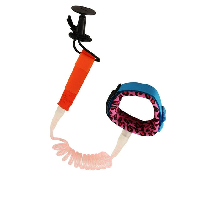 Correa para tabla de surf, cuerda para pierna, suave, elástica, de pie, correa para surf, cuerda para canoa, tabla larga, tabla de surf, kayak, nataci rosa shamjiam correa de tabla de surf