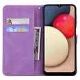 thumbnail image 3 of Decase Samsung Galaxy A03s Phone Case, Glitter Bling Diamond Butterfly Case Flip Embossing PU Leather Wallet Case for Samsung Galaxy A03s, Purple, 3 of 7