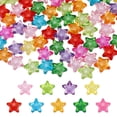 thumbnail image 1 of Uxcell 200pcs Perlas de Cristal de Estrella de Acrílico, Perlas Espaciadoras en Forma de Estrella de 11 mm para Manualidades de Joyería, Decoración de Pulseras y Collares, Llaveros, Multicolor, 1 of 6
