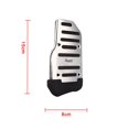 thumbnail image 6 of 2Pcs Gas Accelerator Pedal and Brake Pedal Cover Foot Pad Non-Slip for Universal Automa mj3108, 6 of 6