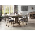 thumbnail image 4 of ACME Raphaela Ronde Table à Manger en Bois en Cerise Vieillie, 4 of 4