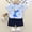 Light Blue, variant on Kids Kids Casual Outfit Set Summer Casual Wear Size 2T-12 Years