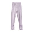 thumbnail image 2 of Swuxness Girls Leggings Full Length Pants Breathable Slim Repellent Thin Summer Wear, 2 of 4