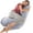 Gray, variant on BATTOP Pregnancy Pillow for Side Sleeping,J Shaped Maternity Body Pillows for Pregnancy with Removable Cover,Support for Back,Hips,Legs,Belly for Pregnant Women,Gray